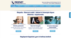 Desktop Screenshot of profivet.hu